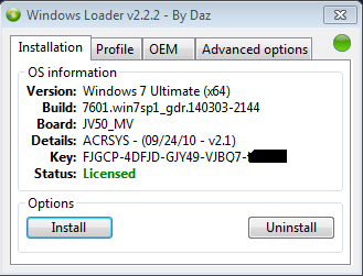 Windows 7 Loader Activator v2.0.6 Free Download Full.